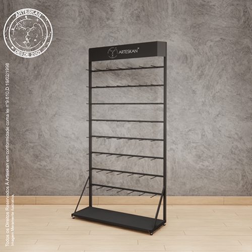 EXPOSITORES DE GANCHOS PARA ENCARTELADOS