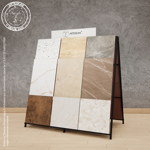 GONDOLA TELADA 1,40×1,40 COM TESTEIRA