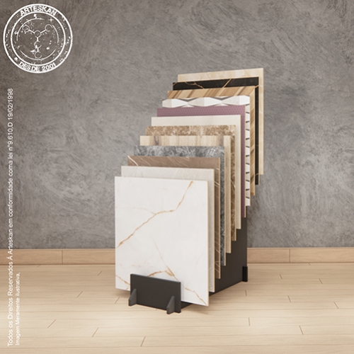 RAMPA DE SOLO SIMPLES COM TESTEIRA FRONTAL