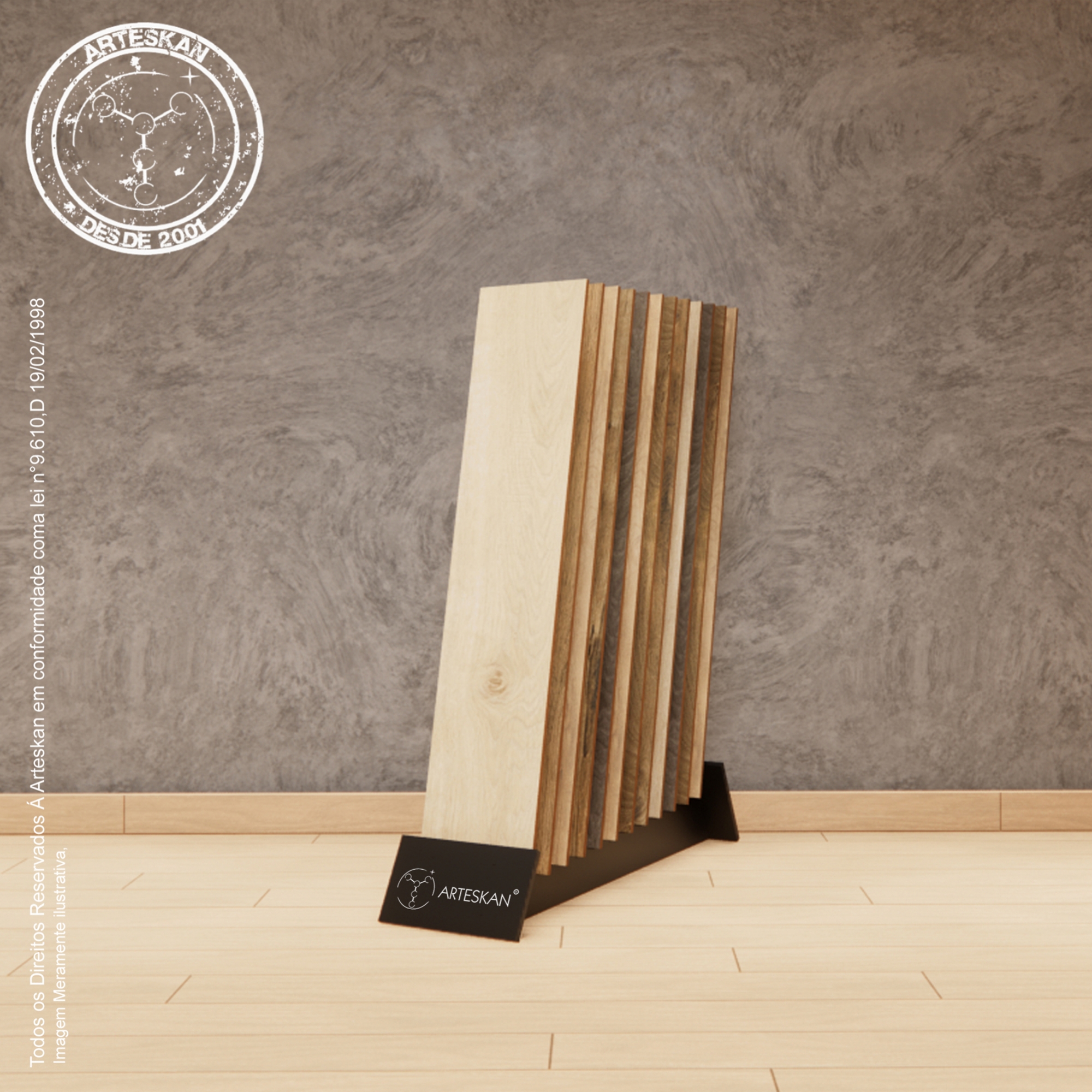 ORGANIZADOR FIXO DE FOLHEAR PARA REGUAS